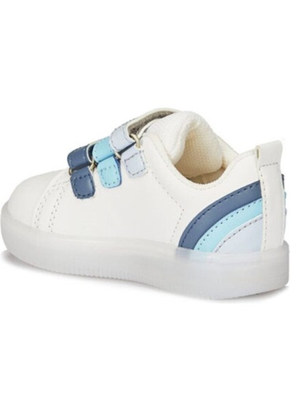 Sun Işıklı Erkek Çocuk Beyaz/Mavi Sneaker modelleri