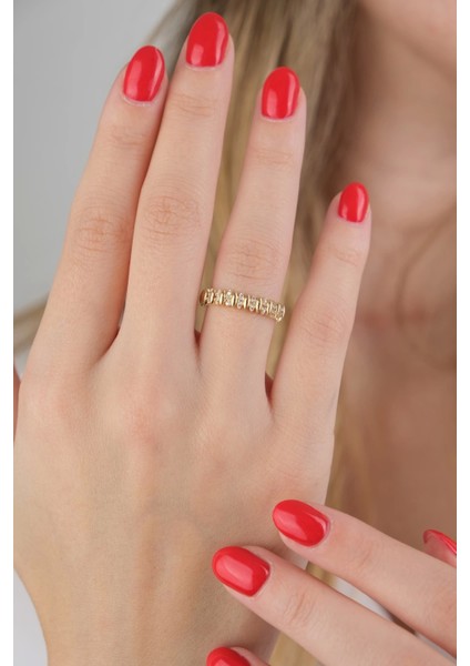 Güzide 14 Ayar Altın Taşlı Yüzük fiyatları