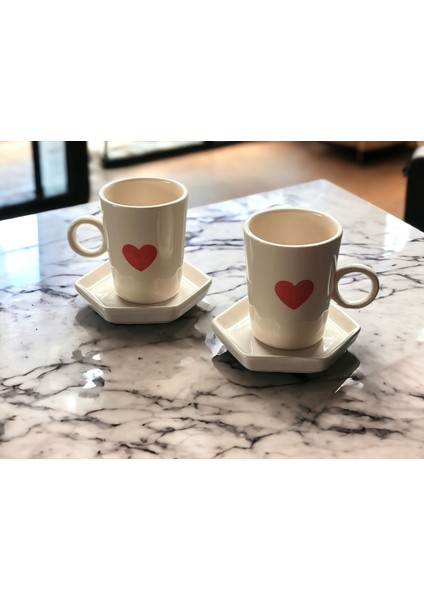 2'li Kalpli Fincan Seti modelleri