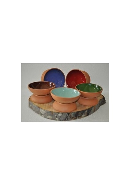 Çömlek 2 Adet Mama Su Kabı El Yapımı 15 cm