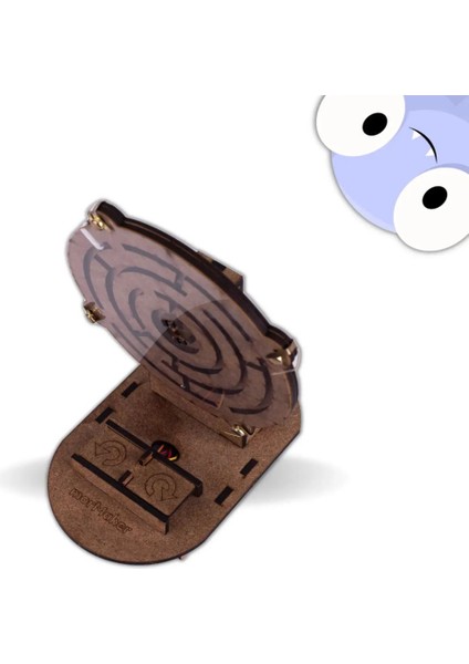 Labirent Robot Eğitici Kendin Yap Ahşap Oyuncak Hareketli Stem-A Eğitim Seti | Algoritma Oyunu fırsatları