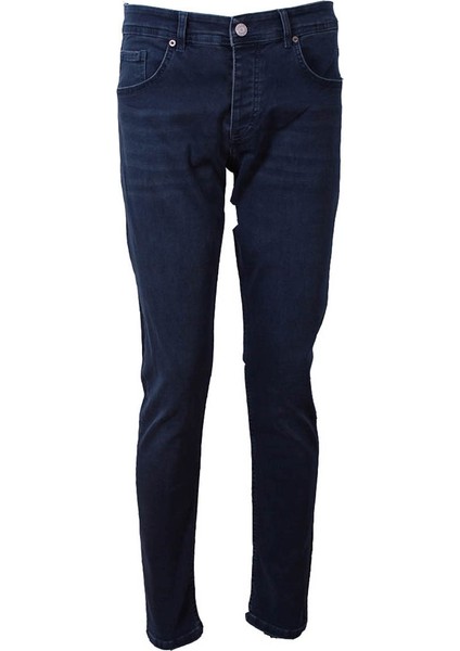 Lacivert Erkek Jean Pantolon Tom V1209