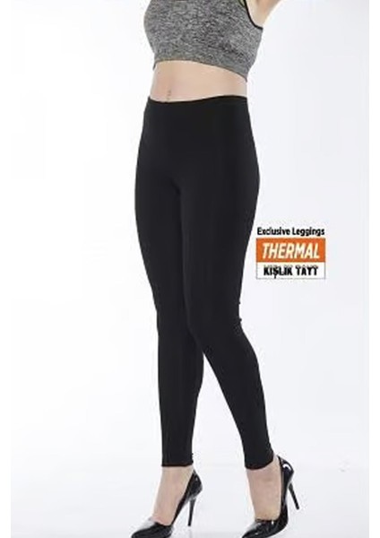 4101-02 Plus Kadın Uzun Tayt