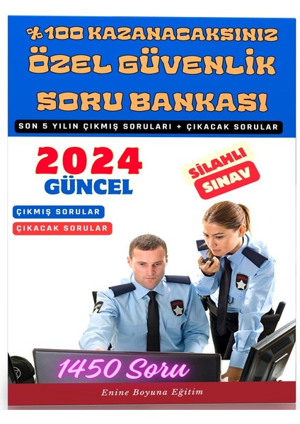 Özel Güvenlik Sınavı Çıkacak Sorular (Silahlı)