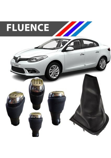 Fluence Vites Topuzu Deri ve Vites Körüğü Takım 5 Ileri modelleri