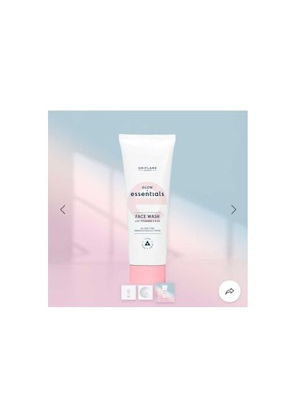 Glow Essentials E & B3 Vitaminli Yüz Yıkama Köpüğü Km