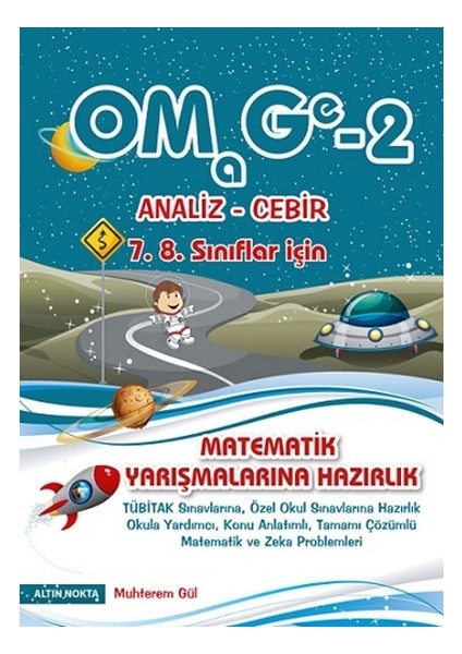 Altın Nokta 7. 8. Sınıf Omage-2 Analiz Cebir Olimpiyat Kanguru Matematik