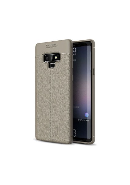 Samsung Galaxy Note 9 Kılıf Deri Görünümlü Yüksek Kaliteli Premium Silikon Kapak Rcv/niss
