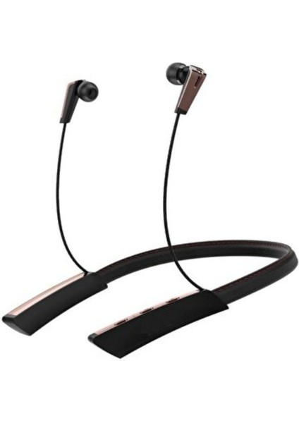 Magnetic Bt5.0 Kablosuz Kulak Içi Bluetooth Kulaklık Siyah