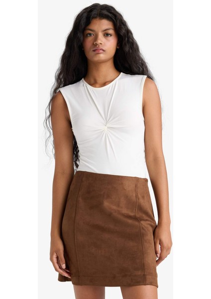 A Kesim Normal Bel Mini Süet Etek G0848AX25AU modelleri