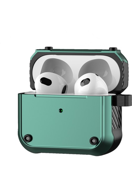 Apple Airpods 3 Için Kulaklık Koruyucu Kılıf Çift Renkli Pc + Tpu Bluetooth Kulaklık Anti-Damla Kapak Karabina-Sarı (Yurt Dışından) fiyatları