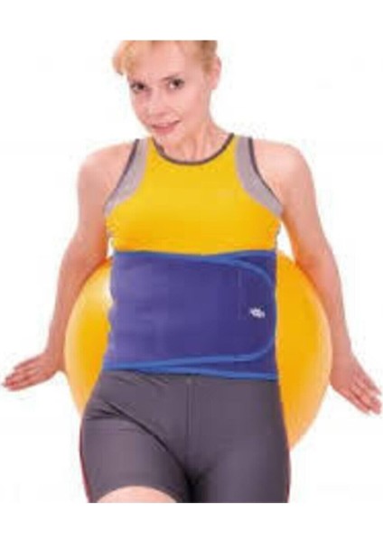 Unisex Mavi Elastik Bel Desteği