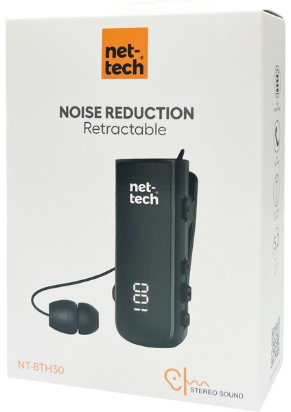 NT-BTH30 Makaralı Kulakiçi Bluetooth Kulaklık indirimleri