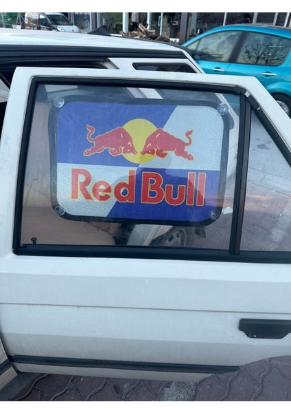 Baskılı Yan Cam Perde Aksesuar ’redbull’ (Tüm Otoların Yan Camlarına Ölçüleri Uygundur.) fiyatları