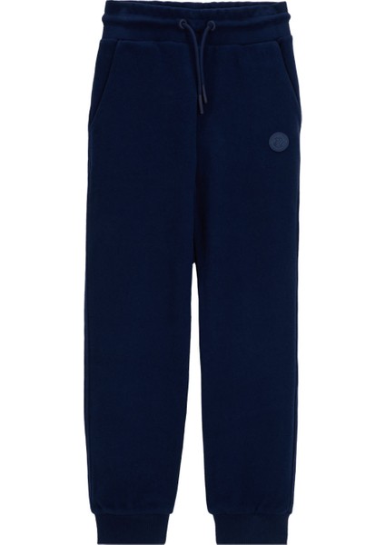 Lastikli Paça Lacivert Erkek Çocuk Eşofman Altı D5WB-EA3080