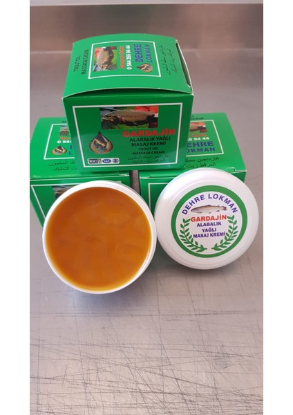 Dehre Gardajin Alabalık Yağı Özlü Krem 35GR. (3 Adet)