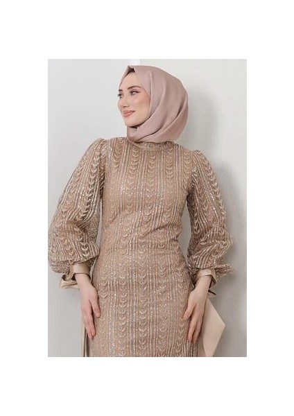 Inci Tesettür Abiye Gold indirimleri