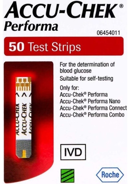 Accu Chek Performa Nano Roche Şeker Ölçüm Stribi