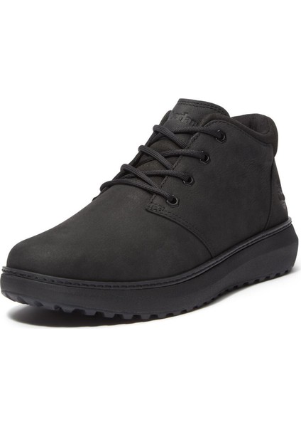 Deri Siyah Erkek Bot Hudson Road Mıd Lace Up Chukka Boot fırsatları