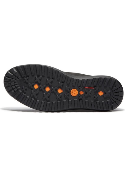 Deri Siyah Erkek Bot Hudson Road Mıd Lace Up Chukka Boot