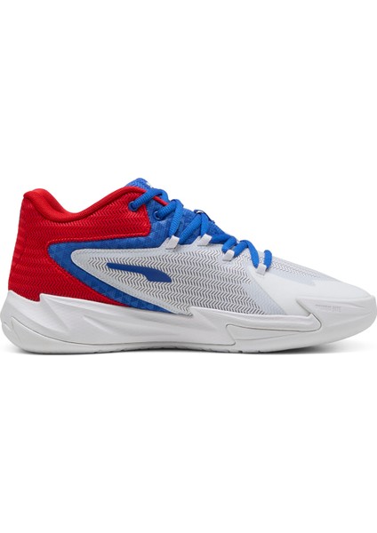 31135311 Dagger Puma White-Mountain Beyaz - Mavi Erkek Basketbol Ayakkabısı fiyatları