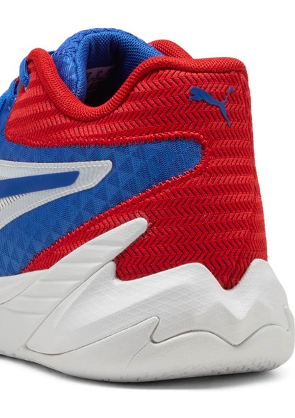 31135311 Dagger Puma White-Mountain Beyaz - Mavi Erkek Basketbol Ayakkabısı indirimleri