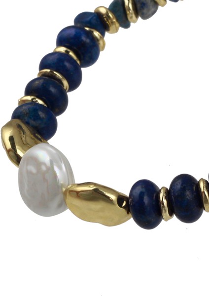 %70 Lapis, %10 Çinko, %10 Demir, %10 Pirinç Mavi - Beyaz Bileklik Asra Bracelet fiyatları