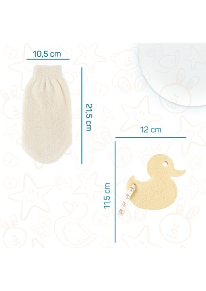 2'li Bebek Banyo Seti-Tavşan/ördek fiyatları