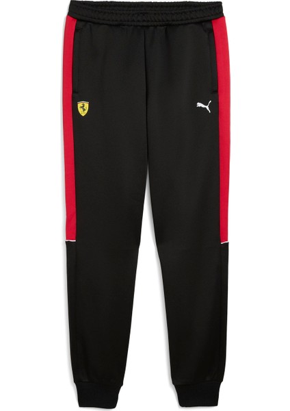63276501 Ferrari Mt7 Track Pants Pu Siyah Lastikli Bel Regular Fit Düz Erkek Eşofman Altı fırsatları