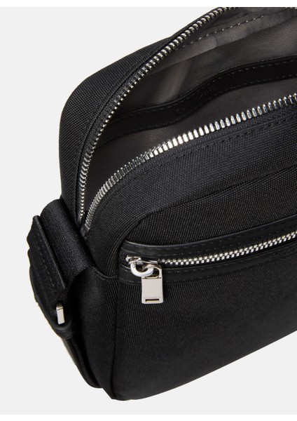 Siyah Erkek Postacı Çantası Contrast Reporter modelleri