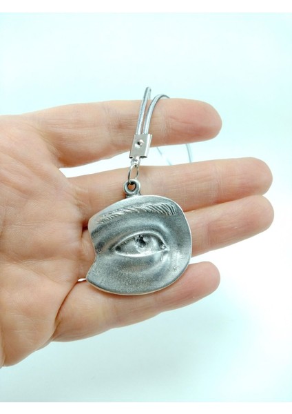 Metal Insan Gözü Araba Dikiz Ayna Süsü Hediyelik Aksesuar Metalik Ipli indirimleri