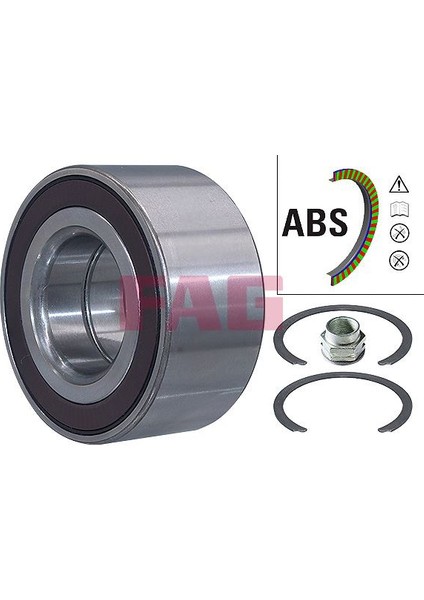 Ön Teker Rulmanı Fıat Fıorıno-Idea-Lınea-Punto Opel Corsa D Abs Li 33X72X35 71714459-1603337-