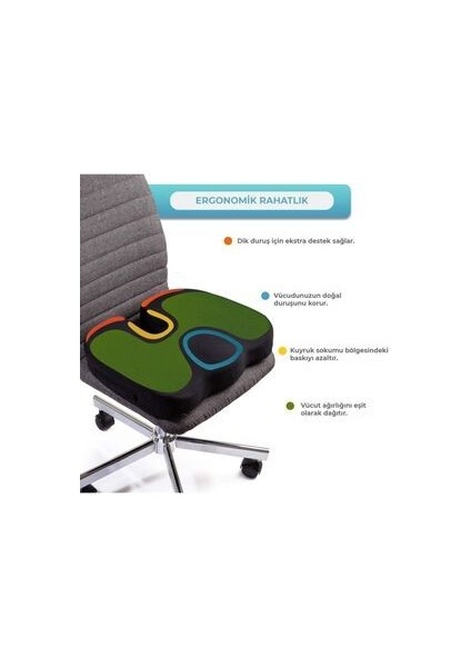 visko cocix minder oturma minderi minderi ortopedik oturma minderi oturma simidi yastığı fırsatları