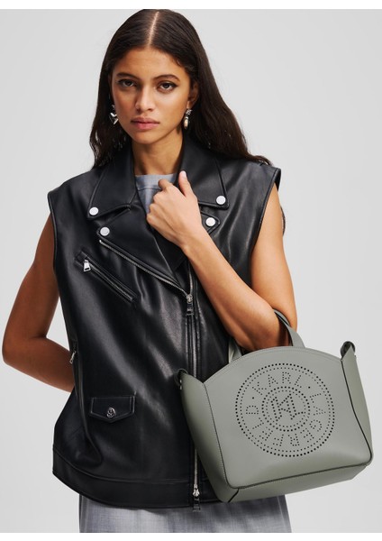 Deri Gri Kadın El Çantası A1W300582CS fırsatları