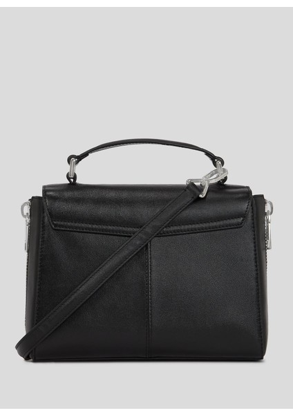 Deri Siyah Kadın El Çantası A3W303381AV fiyatları