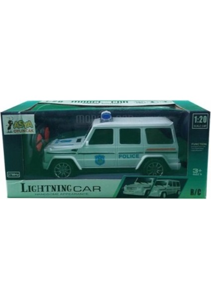 Uzaktan Kumandalı Jeep Polis Arabası