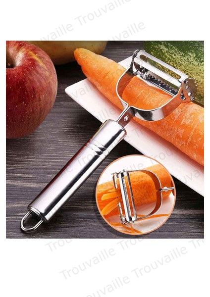 Paslanmaz Çelik Julyen Soyacak, Sebze Meyve Dilimleyici Soyacak, Patates Soyacağı