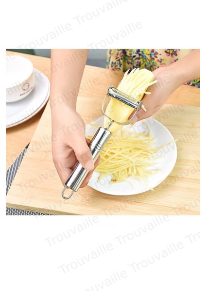 Paslanmaz Çelik Julyen Soyacak, Sebze Meyve Dilimleyici Soyacak, Patates Soyacağı fırsatları