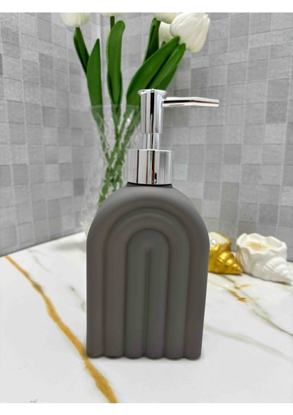 450 ml Tezgah Üstü Cam Gökkuşağı Tasarımlı mutfak banyo Sıvı Sabunluk fiyatları