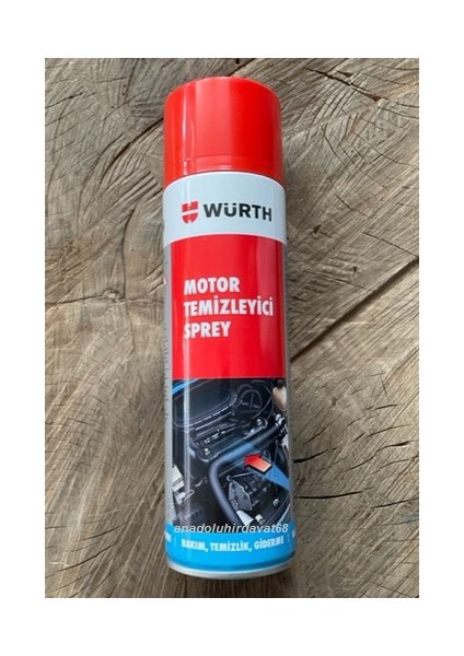 Motor Temizleme Spreyi Susuz Parlatma Sprey 500ML Germany
