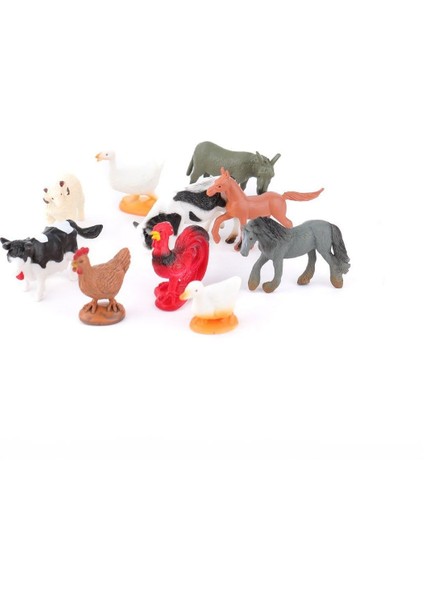 NC3-012 Pvc Küçük Çiftlik Hayvanları -Kidmar Oyuncak