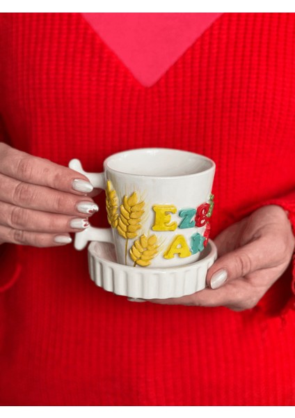 Başak Figürlü Isimli Kupa Fincan Mug