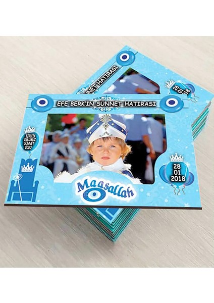 Doğum Günü Bebek Magnetleri Resimli Magnet Sünnet Hatırası Sünnet Magnetleri