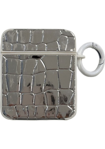 Tpu Kılıf Apple Airpods Için Şarj KUTULU(2016)/(2019)/AIRPODS ve Kablosuz Şarj KUTULU(2019)GEM Docor Kulaklık Kapağı-Gümüş (Yurt Dışından) fiyatları