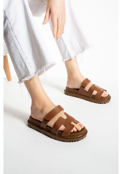 Taba Cırtlı Anatomik Rahat Taban Kadın Terlik (Ürün Geliştirilmiştir)