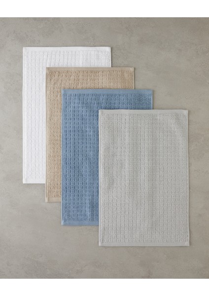 Chequer Pamuk El Havlusu 30X45 cm Beyaz modelleri