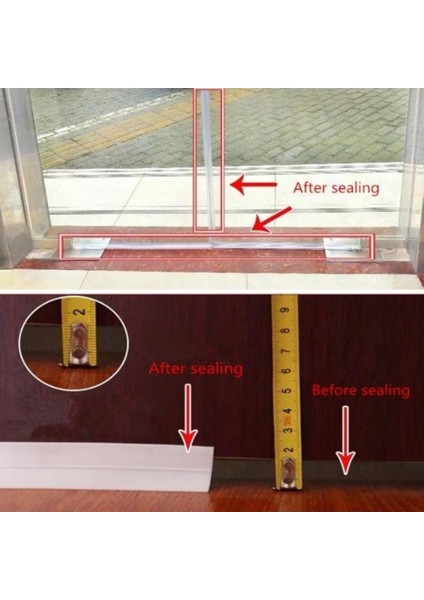 Smartshopping Kapı Altı Bandı Pencere Rüzgar Toz Önleyici Izolasyon Bandı indirimleri