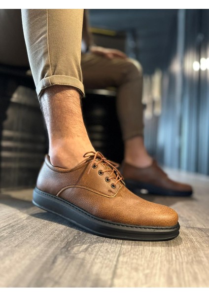 Klasik Erkek Ayakkabı 001 Taba (Siyah Taban) fiyatları