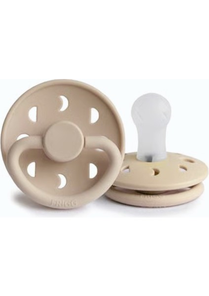 Frıgg Moon Phase Silikon Emzik - Croissant 0-6 Ay