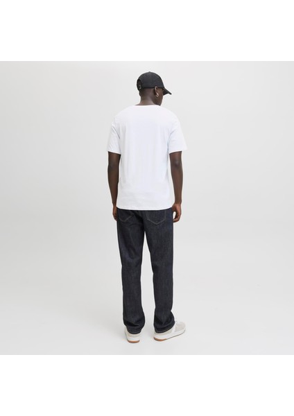 Erkek Gögüs Minimal Logo Baskili Tisört - Brandy modelleri